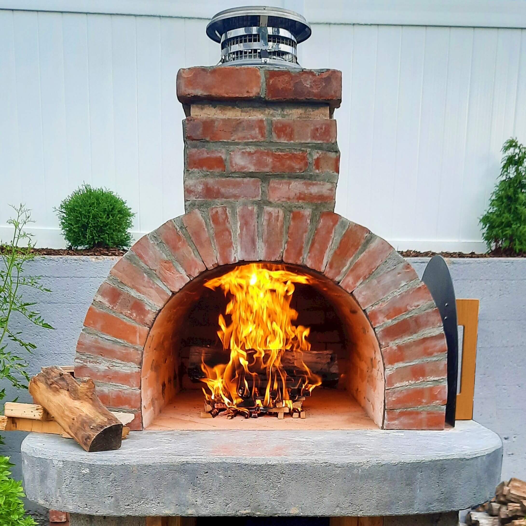 Outdoor wood oven best sale