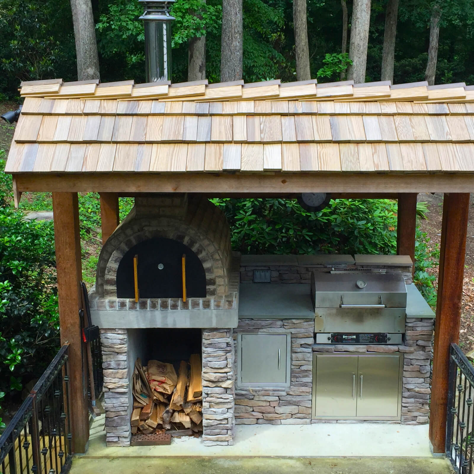 Outdoor Brick Grill and Oven - The Ultimate DIY Building Photo Guide ...
