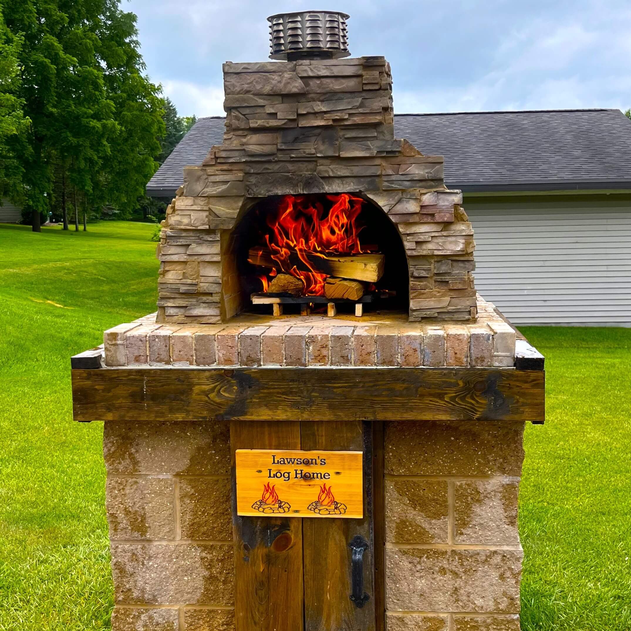 Pizza Oven Outdoor Wood Fired Brickwood Ovens 