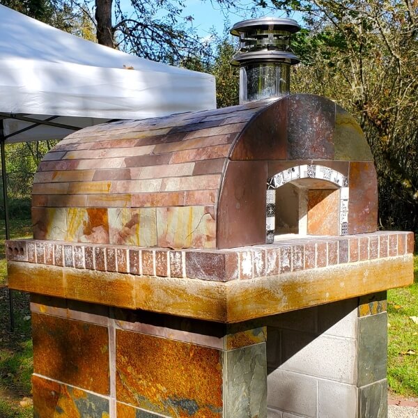Outdoor Wood Burning Pizza Oven