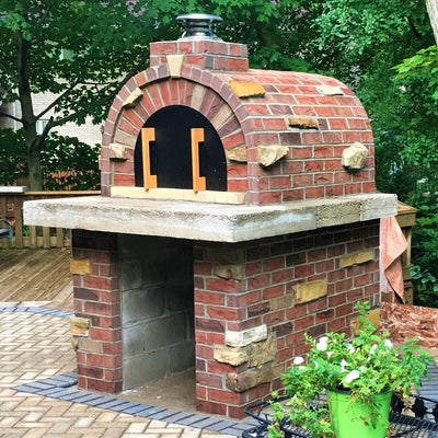 Backyard Brick Pizza Oven