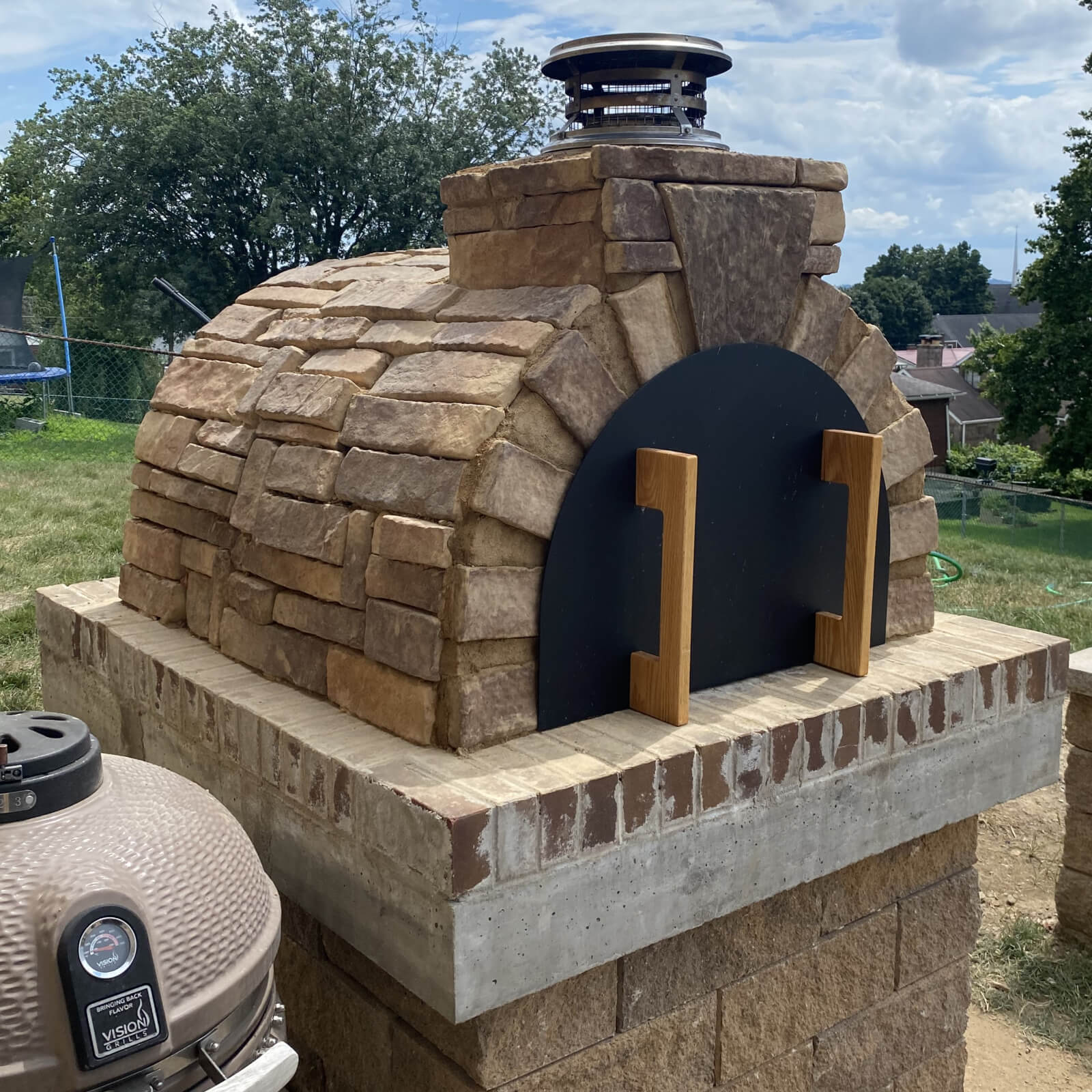 Brick Oven Homemade BrickWood Ovens   Brick Oven Homemade 