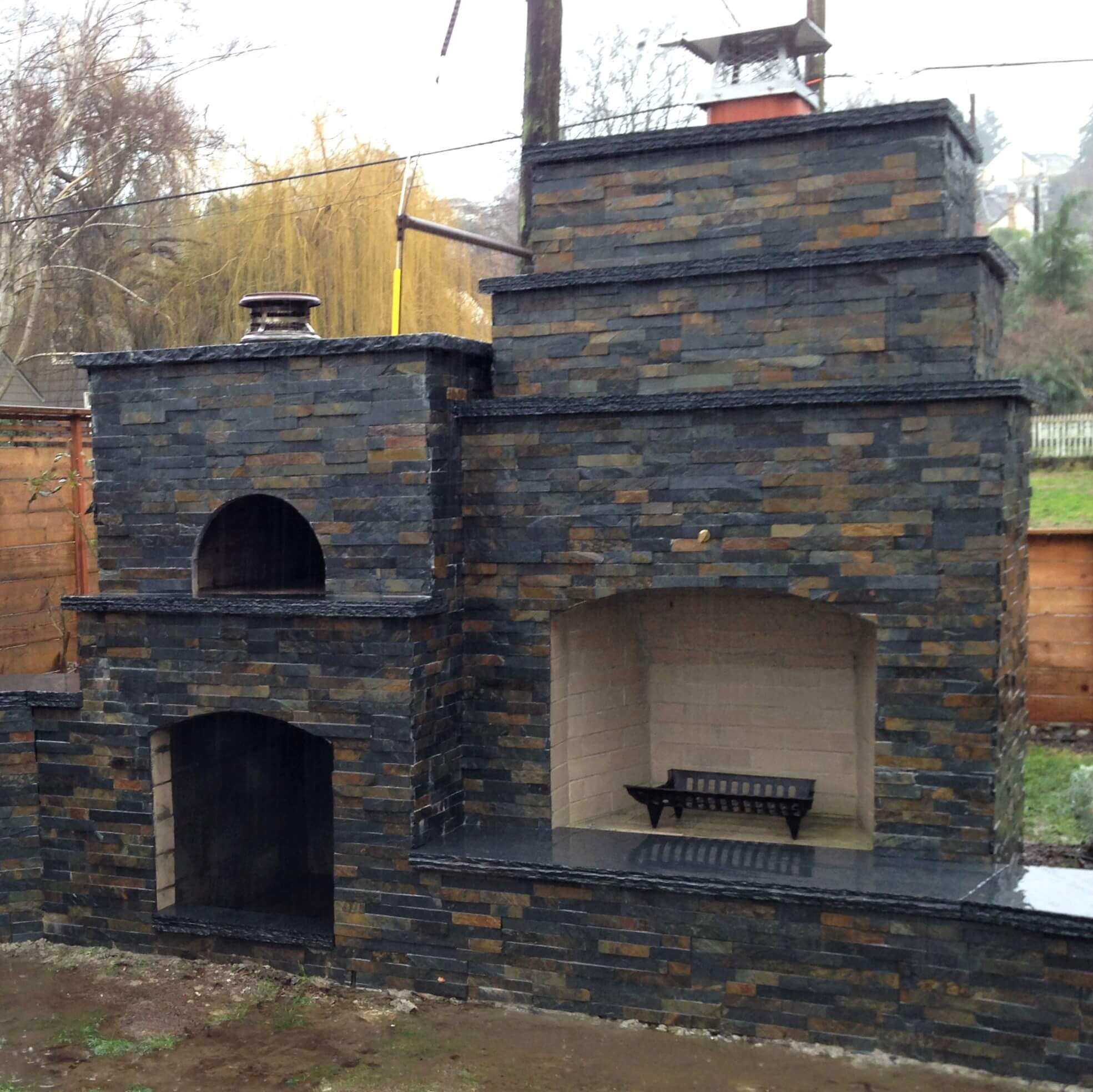 DIY Outdoor Fireplace Plans BrickWood Ovens