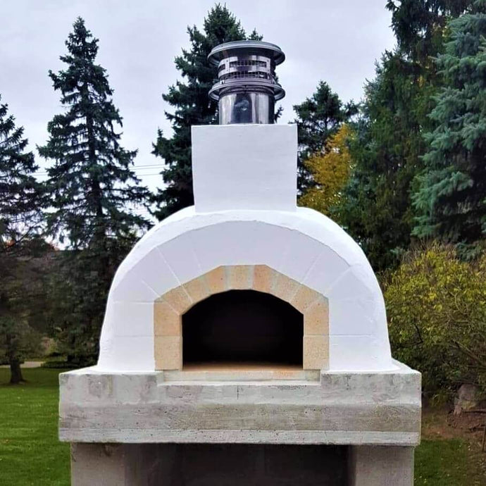 Forno Oven: Building our Monolithic Hearth Forno Oven with Stucco