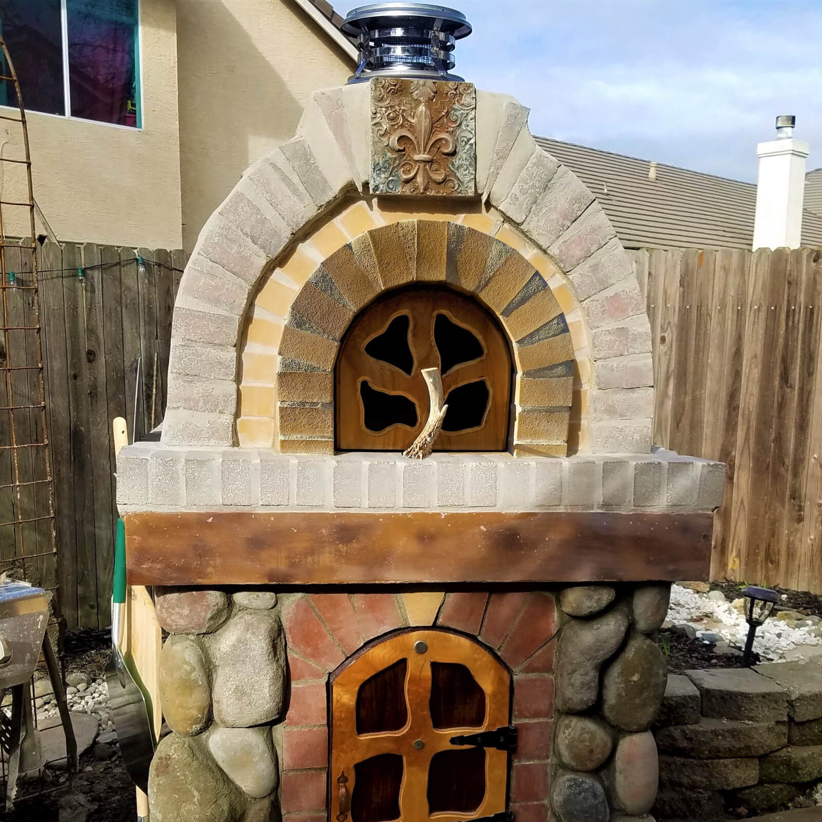 Homemade Brick Oven BrickWood Ovens   Homemade Brick Oven 