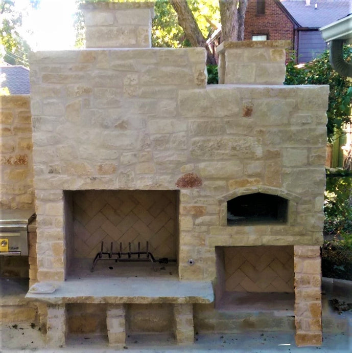 Outdoor Fireplace and Pizza Oven Plans