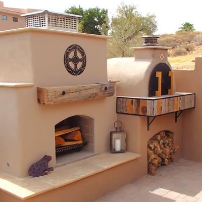 Outdoor Wood Burning Fireplace - Building the Perfect Backyard Oasis