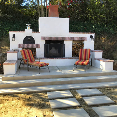 Pizza Oven and Fireplace