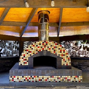 Wood pizza oven