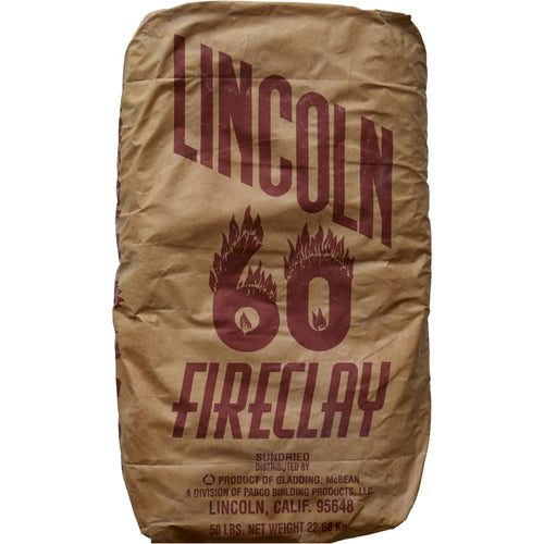 Bag of fire clay