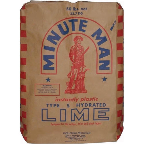 Bag of hydrated lime