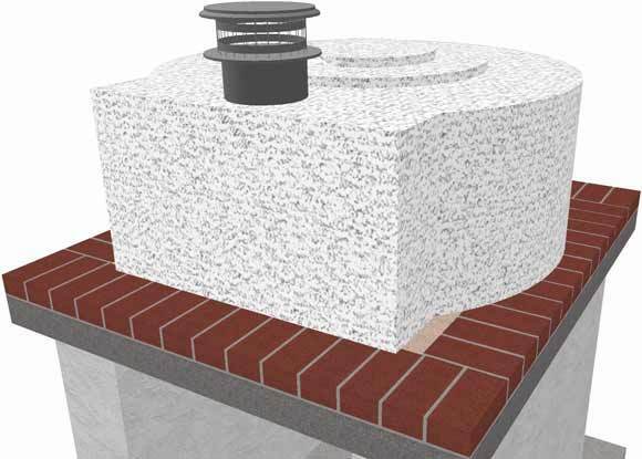28" Mattone Cupola Wood Fired Dome Pizza Oven - Package 1 (28CUP1-3MEBD)