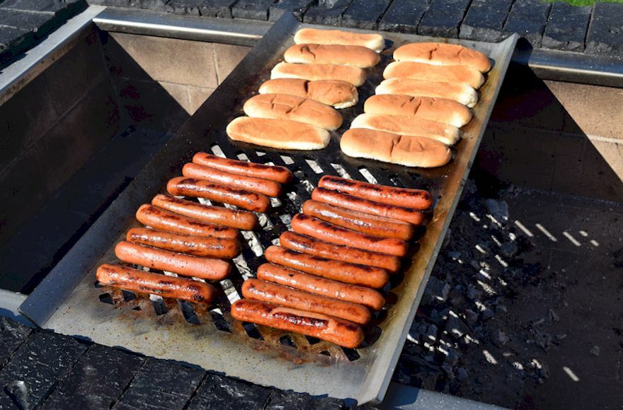 BrickWood Box - Half Griddle / Half Grill