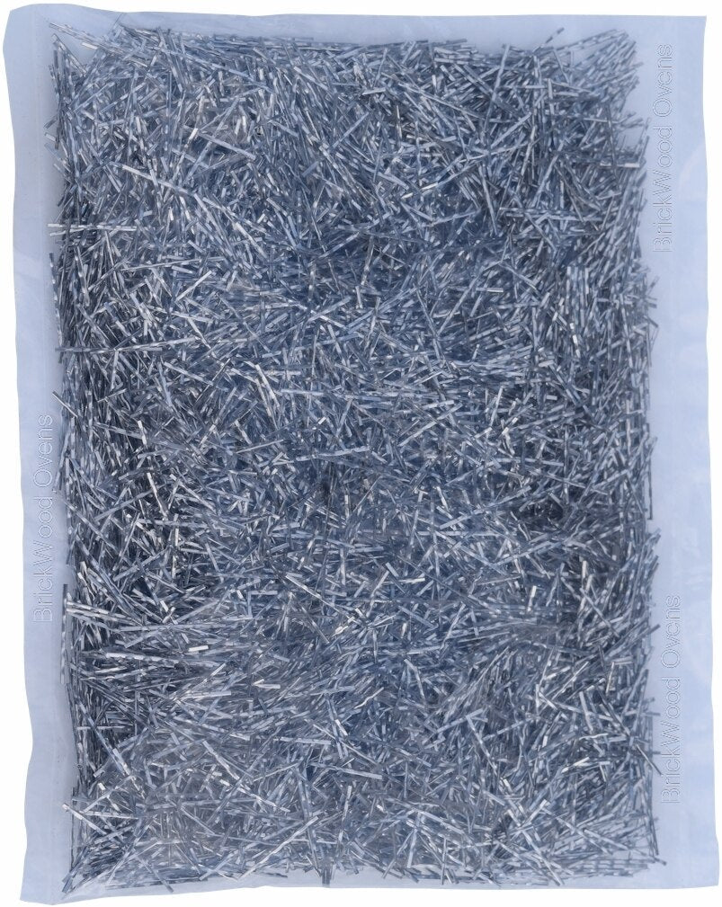FiberCon 1.5" Stainless Steel Reinforcing Fibers for Concrete (1lb Bag)