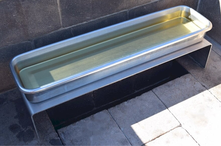 Stainless Steel Heat Dissipater &amp; Stainless Juice / Water Tray