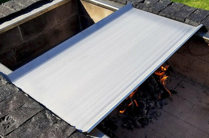1/4" Thick 304 Grade Stainless Steel Griddle - BrickWood Box