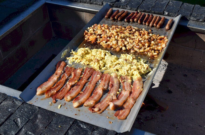 1/4" Thick 304 Grade Stainless Steel Griddle - BrickWood Box