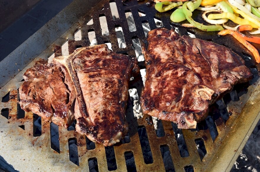 BrickWood Box - Half Griddle / Half Grill