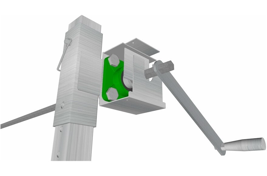 BrickWood Box Rotisserie - Manual Crankshaft