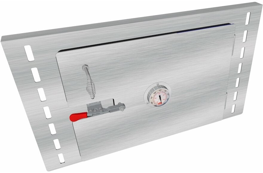 BrickWood Box Lower Oven Door - 304 Grade Stainless Steel 