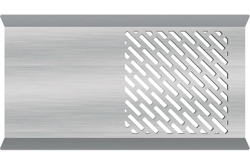 BrickWood Box - Half Griddle / Half Grill