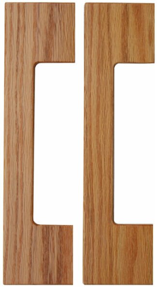 White oak replacement door handles for BrickWood pizza oven doors