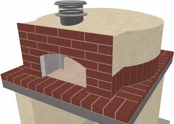 28" Mattone Cupola Wood Fired Dome Pizza Oven - Package 1 (28CUP1-3MEBD)