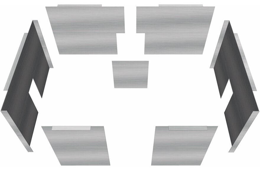 Flame Guards - 304 Grade Stainless Steel 